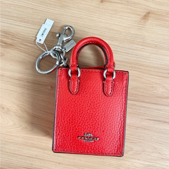 Coach North/South Mini Tote Bag Charm # CU280 - Picture 1 of 7
